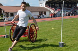 Epreuve dévidoir parcours sportif