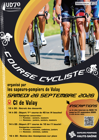 Course cycliste : Inscriptions ouvertes !