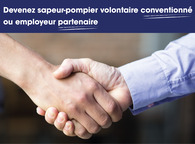 Devenez sapeur-pompier volontaire conventionné ou employeur partenaire