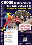 CROSS départemental : les inscriptions sont ouvertes