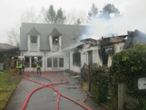 incendie d'une habitation