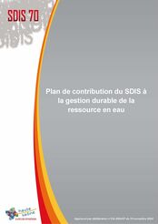 Plan de contribution du SDIS à la gestion durable de la ressource en eau