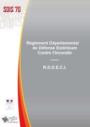 Règlement départemental de défense extérieure contre l'incendie (RDDECI)