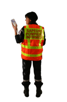 infirmière de sapeur-pompier